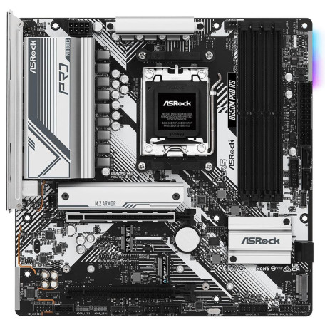 Материнська плата AsRock B650M PRO RS (B650M PRO RS) (Socket AM5, AMD B650, Micro-ATX)