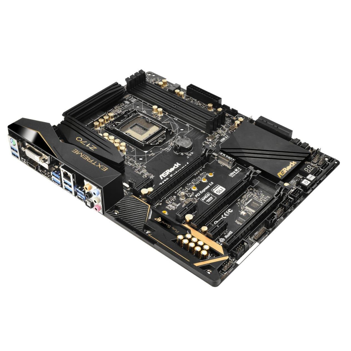 Материнська плата AsRock Z170 Extreme4 ( (Socket 1151, Intel Z170, ATX) Б/в