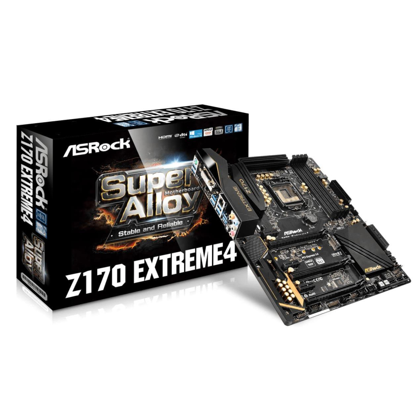Материнська плата AsRock Z170 Extreme4 ( (Socket 1151, Intel Z170, ATX) Б/в