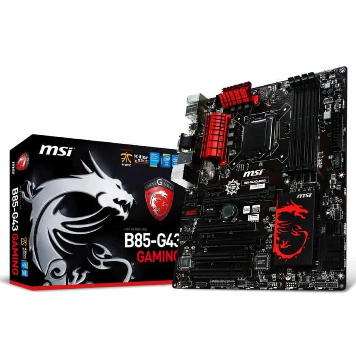 Материнская плата MSI B85-G43 Gaming (B85-G43 Gaming) (s1150, Intel B85, ATX) Б/у
