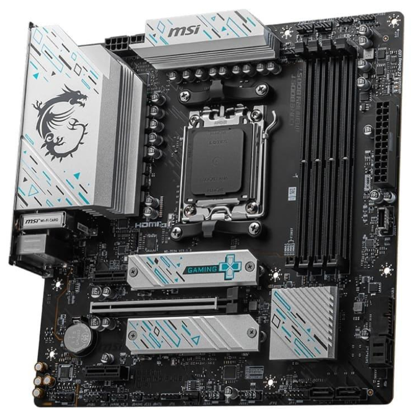 Материнская плата MSI B650M GAMING PLUS WIFI (B650M GAMING PLUS WIFI) (Socket AM5, AMD B650, Micro-ATX)