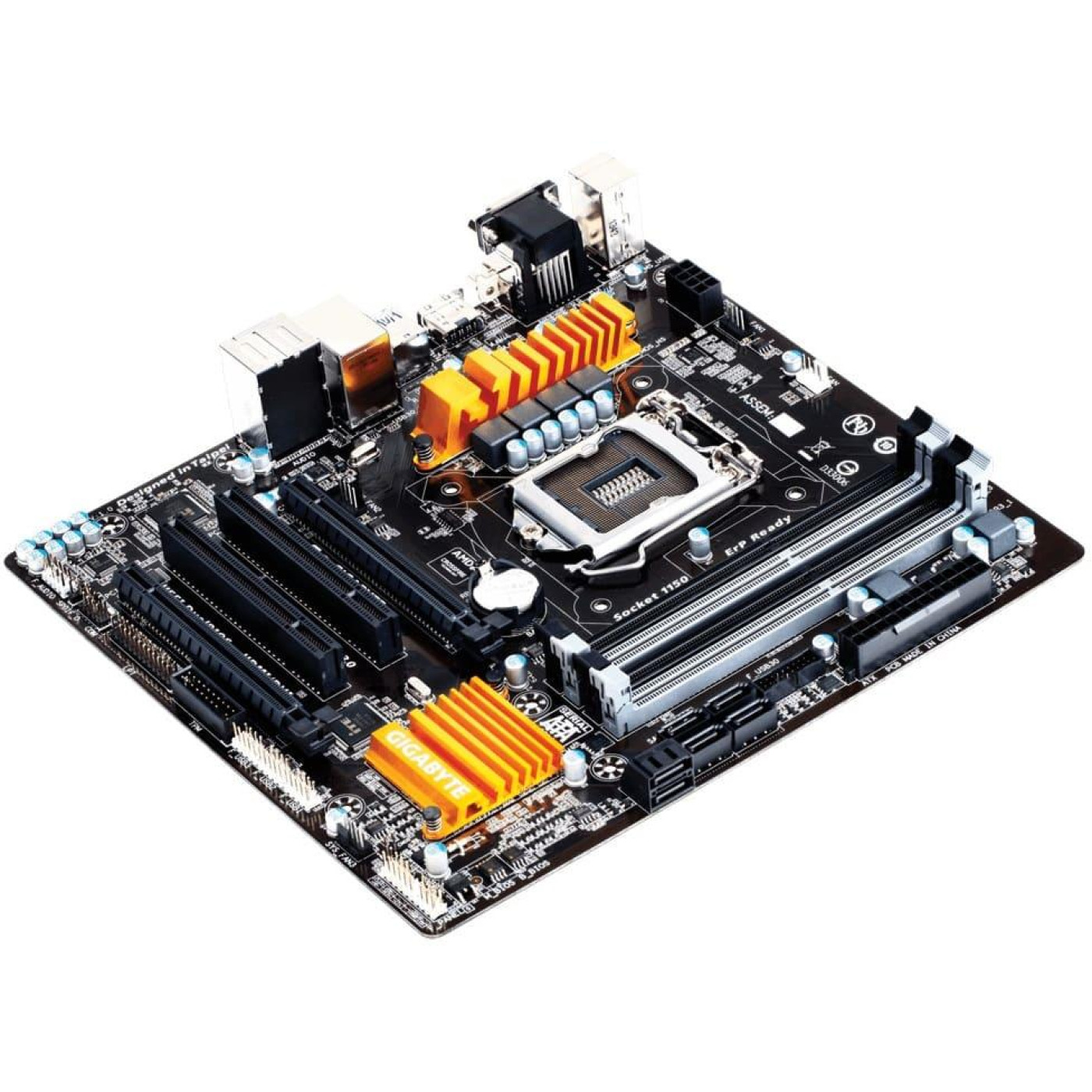 Материнская плата Gigabyte GA-Z97M-D3H (GA-Z97M-D3H) (Socket 1150, Intel Z97, Micro-ATX) Б/у