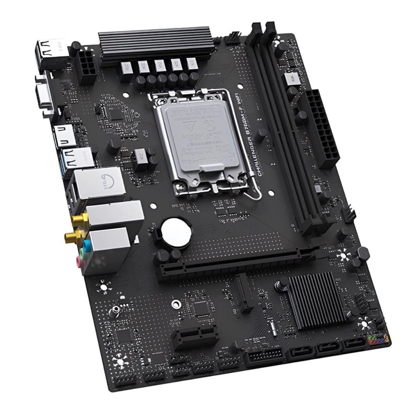 Материнская плата MAXSUN Challenger B760M-F WIFI (MS-Challenger B760M-F WIFI) (Socket 1700, Intel B760, Micro-ATX)