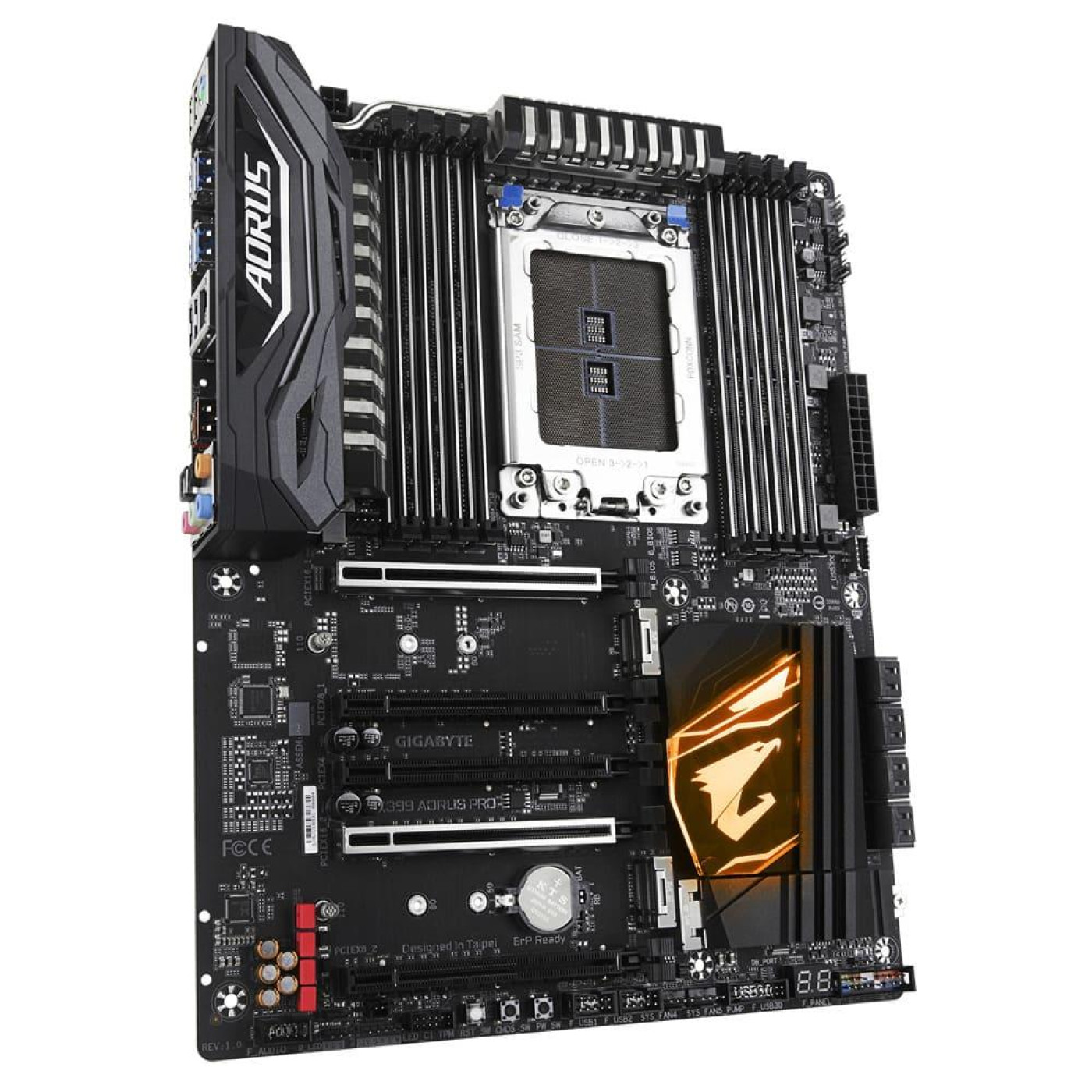 Материнська плата Gigabyte X399 Aorus Pro (X399 Aorus Pro) (sTR4, AMD X399, ATX)