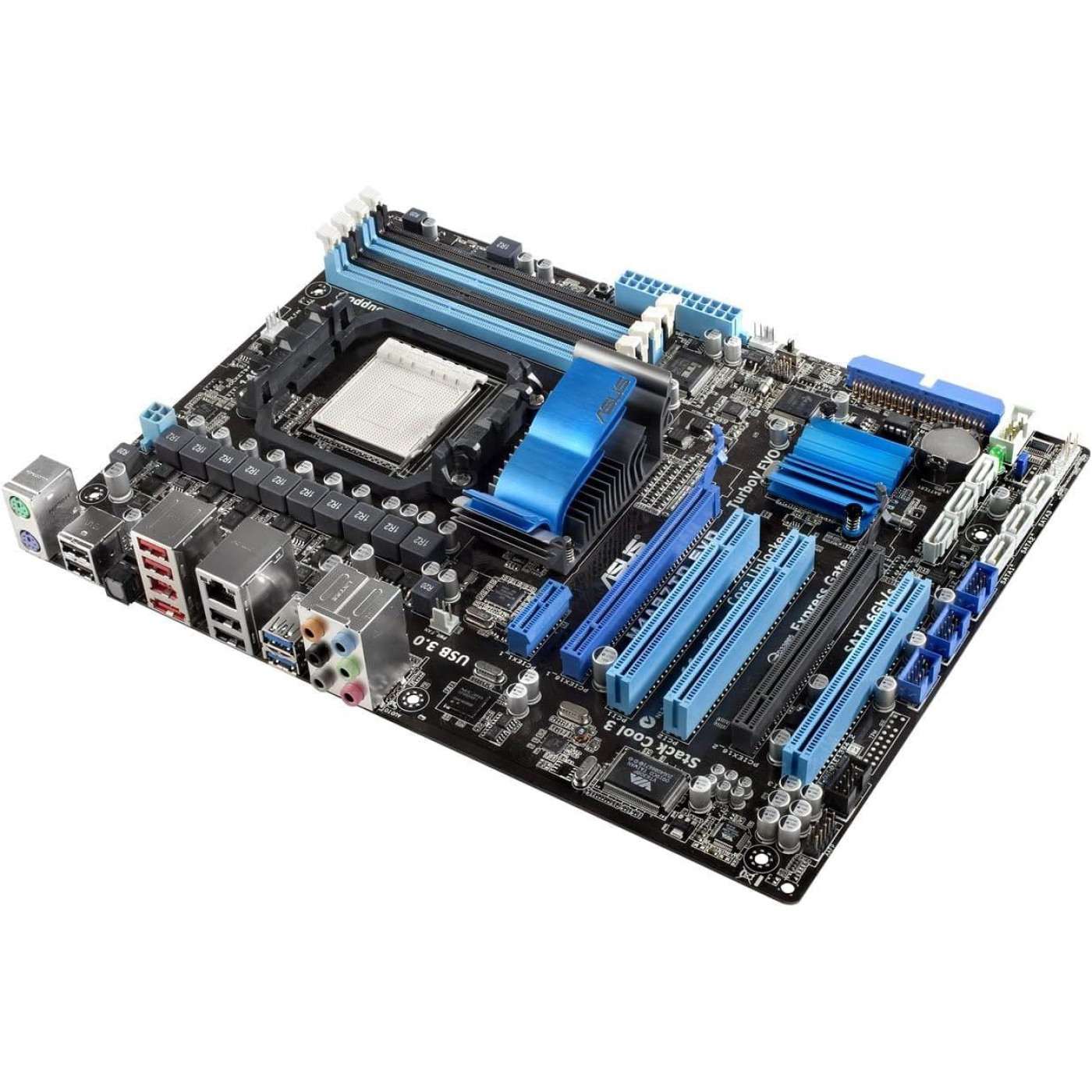 Материнська плата ASUS M4A87TD EVO (M4A87TD) (Socket AM3, AMD 870G, ATX) U1