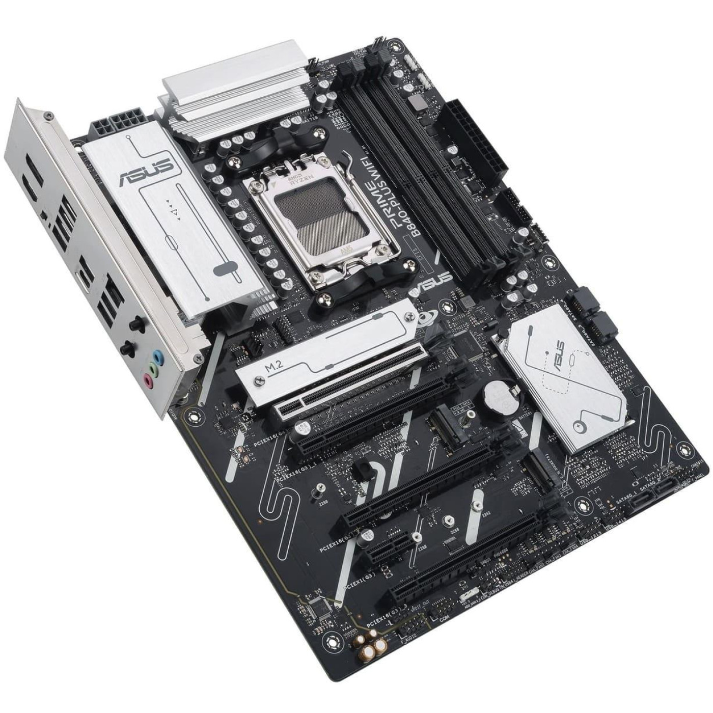 Материнська плата ASUS PRIME B840-PLUS WIFI (PRIME B840-PLUS WIFI) (Socket AM5, AMD B840, ATX)