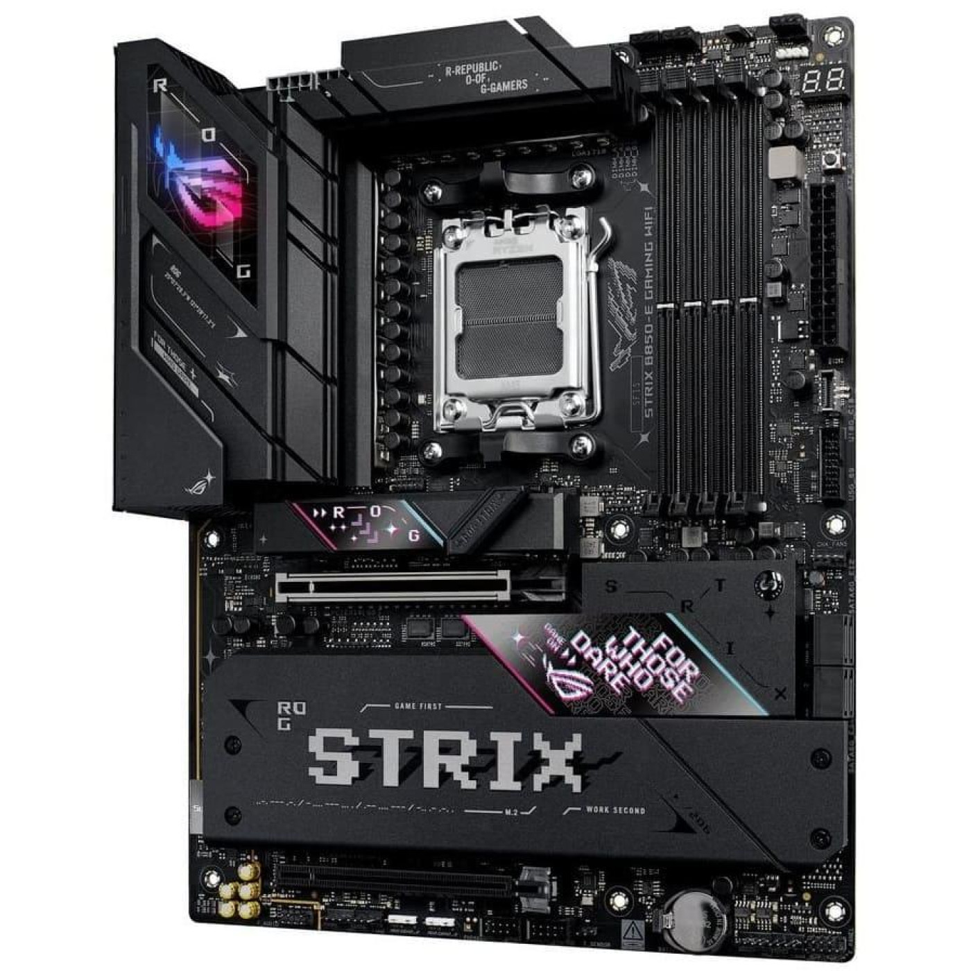 Материнская плата ASUS ROG STRIX B850-E GAMING WIFI (ROG STRIX B850-E GAMING WIFI) (Socket AM5, AMD B850, ATX)