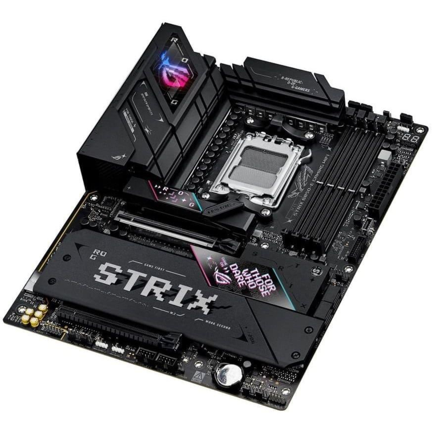 Материнская плата ASUS ROG STRIX B850-E GAMING WIFI (ROG STRIX B850-E GAMING WIFI) (Socket AM5, AMD B850, ATX)