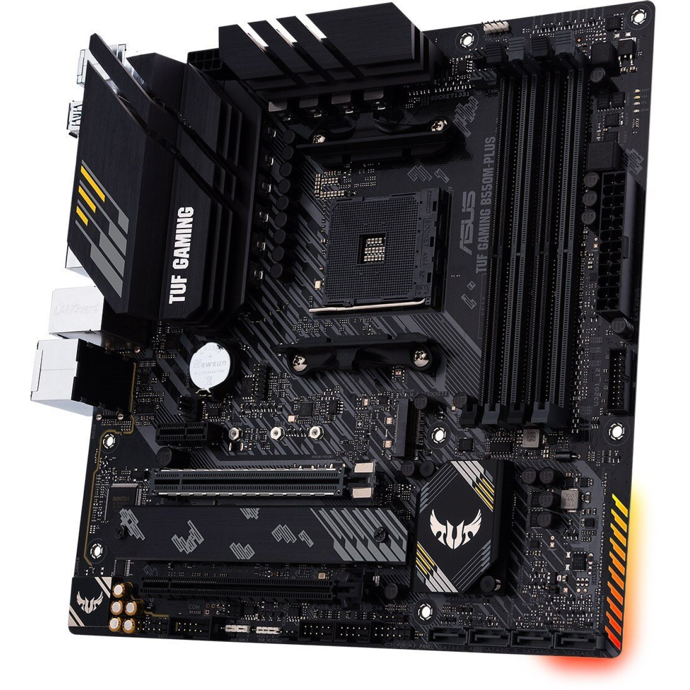 Материнська плата ASUS TUF Gaming B550M-Plus (TUF Gaming B550M-Plus) (Socket AM4, AMD B550, Micro-ATX)