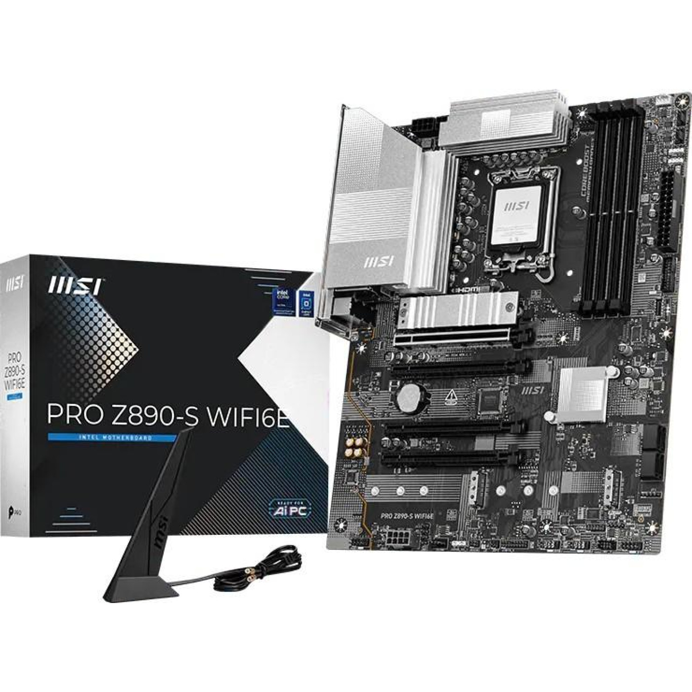 Материнська плата MSI PRO Z890-S WIFI6E (PRO Z890-S WIFI6E) (Socket 1851, Intel Z890, ATX)