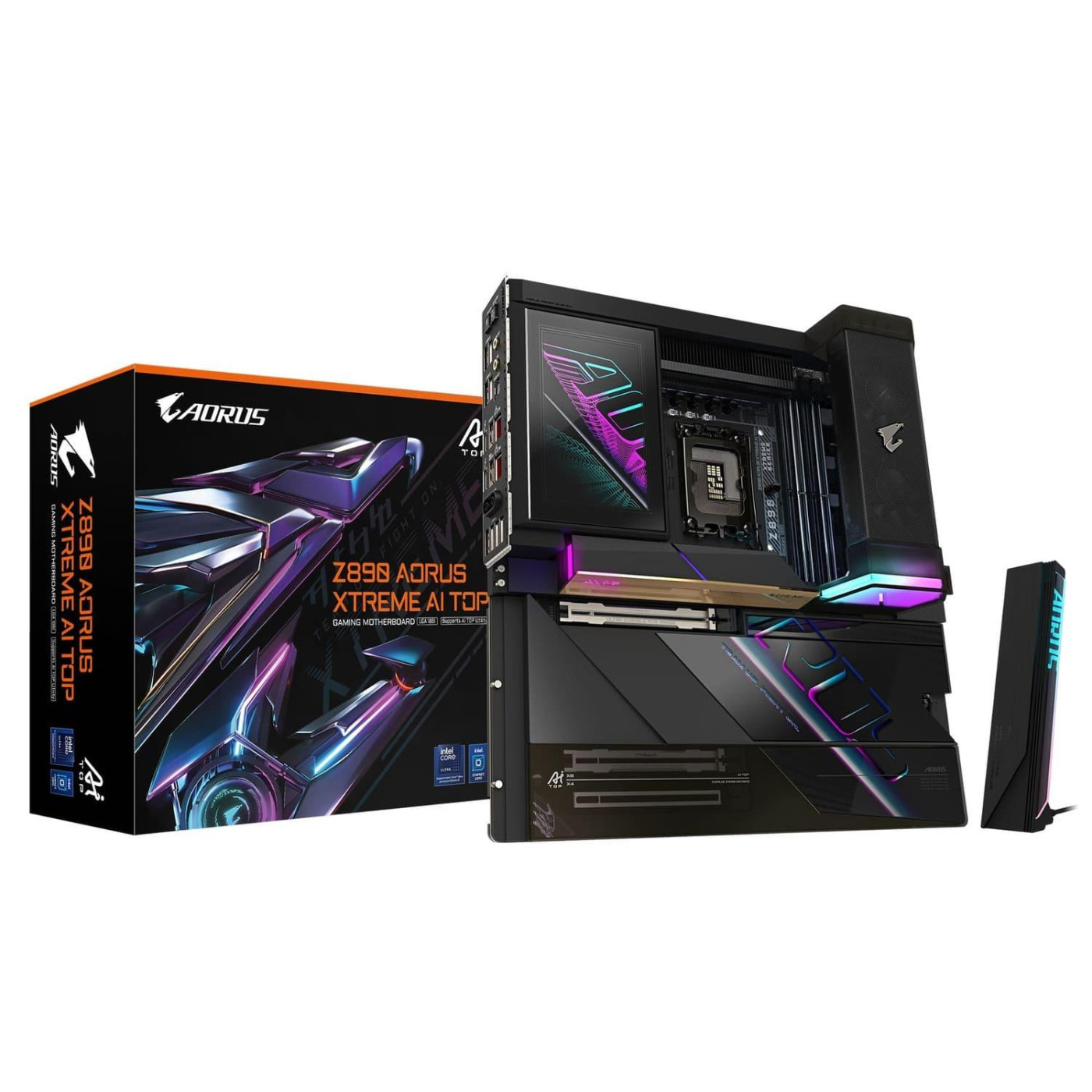 Материнська плата Gigabyte Z890 AORUS XTREME AI TOP (Z890 AORUS XTREME AI TOP) (Socket 1851, Intel Z890, E-ATX)