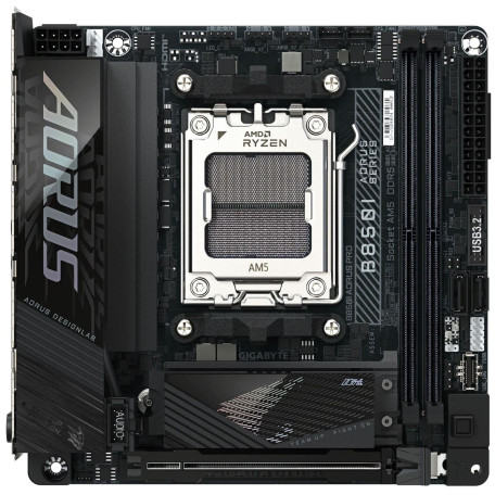 Материнська плата Gigabyte B850I AORUS PRO (B850I AORUS PRO) (Socket AM5, AMD B850, Mini-ITX)