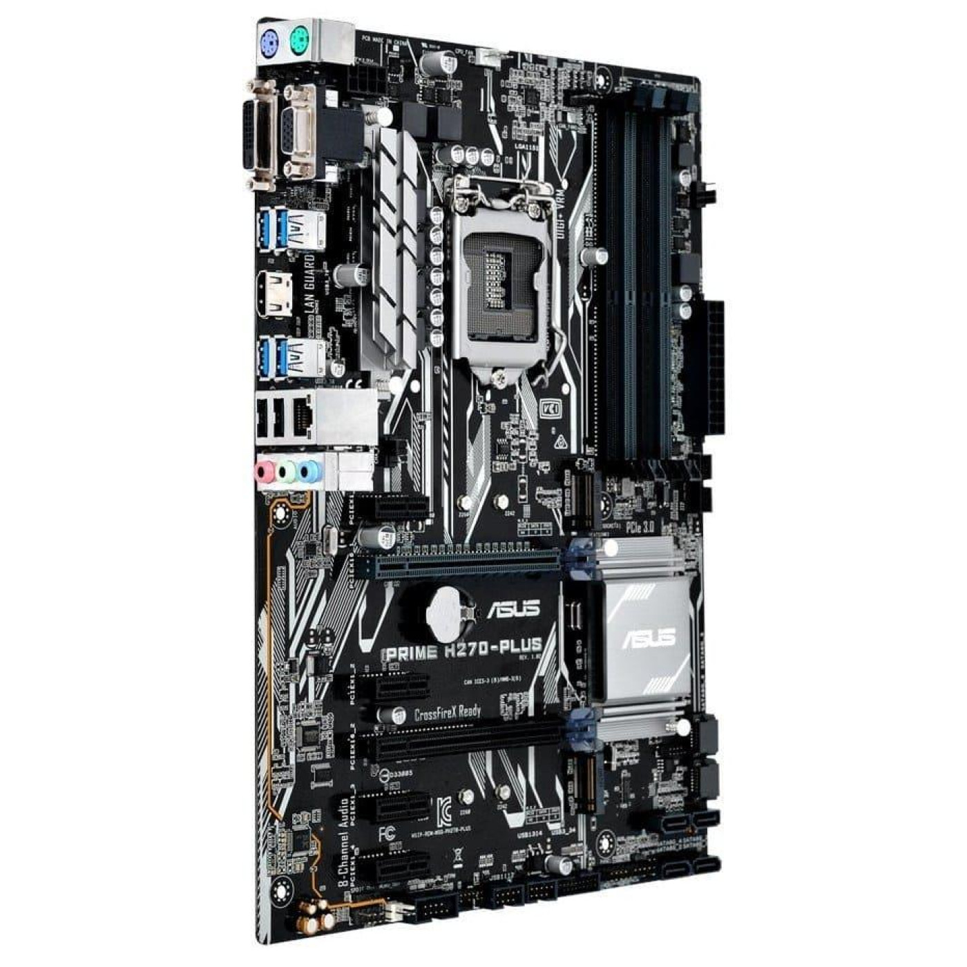 Материнська плата ASUS Prime H270 Plus (Prime H270 Plus) (Socket 1151, Intel H270, ATX) Б/в,U1