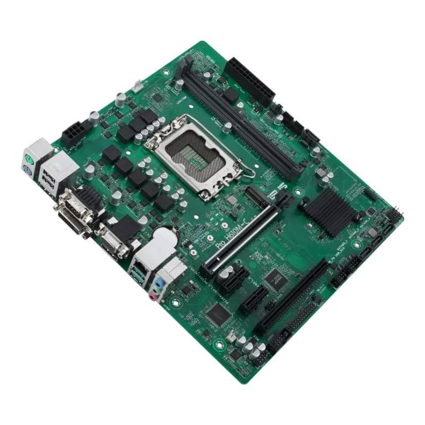 Материнская плата ASUS PRO H610M-C-CSM (90MB1AT0-M0EAYC) (Socket 1700, Intel H610, Micro-ATX) Б/у