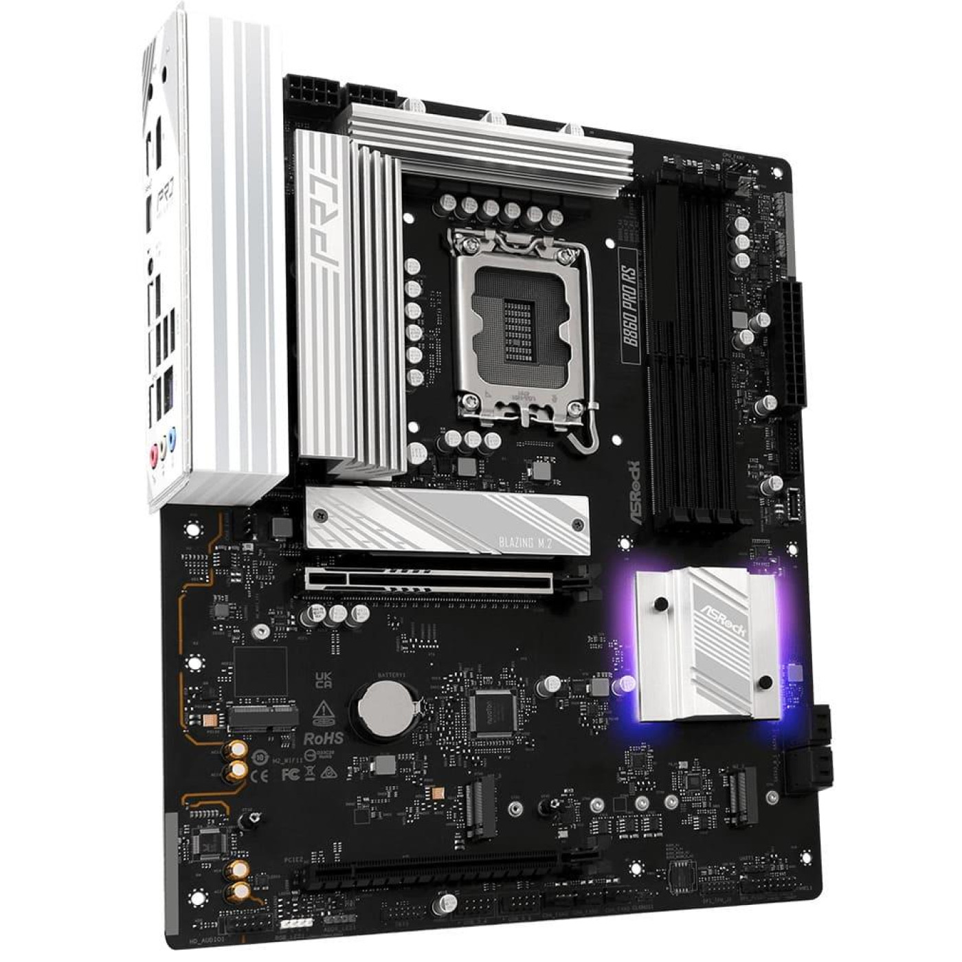 Материнська плата AsRock B860 Pro RS (B860 Pro RS) (Socket 1851, Intel B860, ATX)