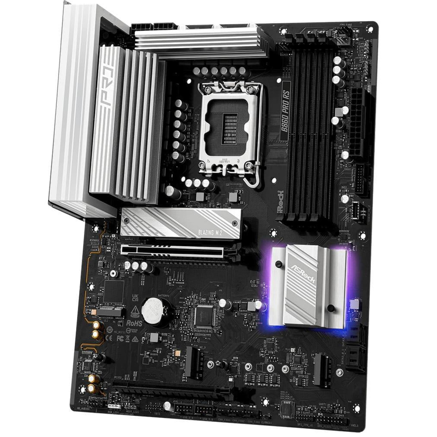 Материнська плата AsRock B860 Pro RS (B860 Pro RS) (Socket 1851, Intel B860, ATX)