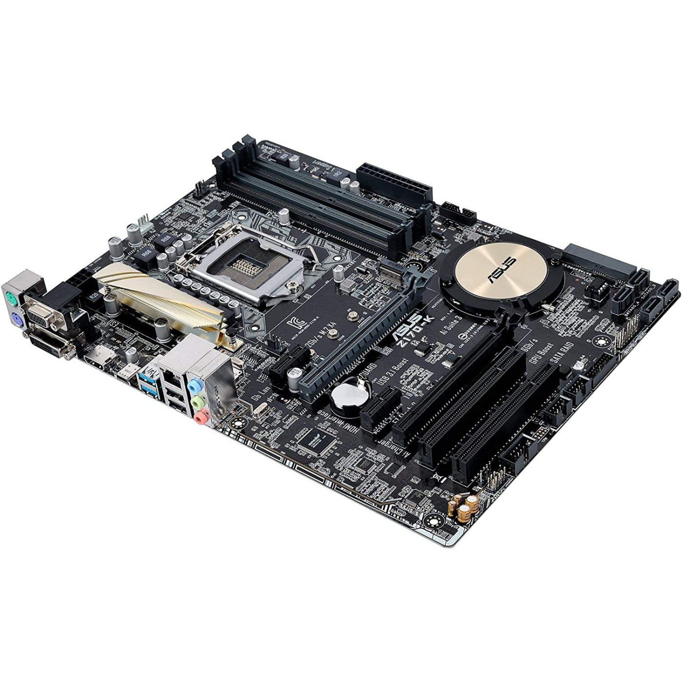 Материнська плата ASUS Z170-K (Z170-K) (Socket 1151, Intel Z170, ATX)