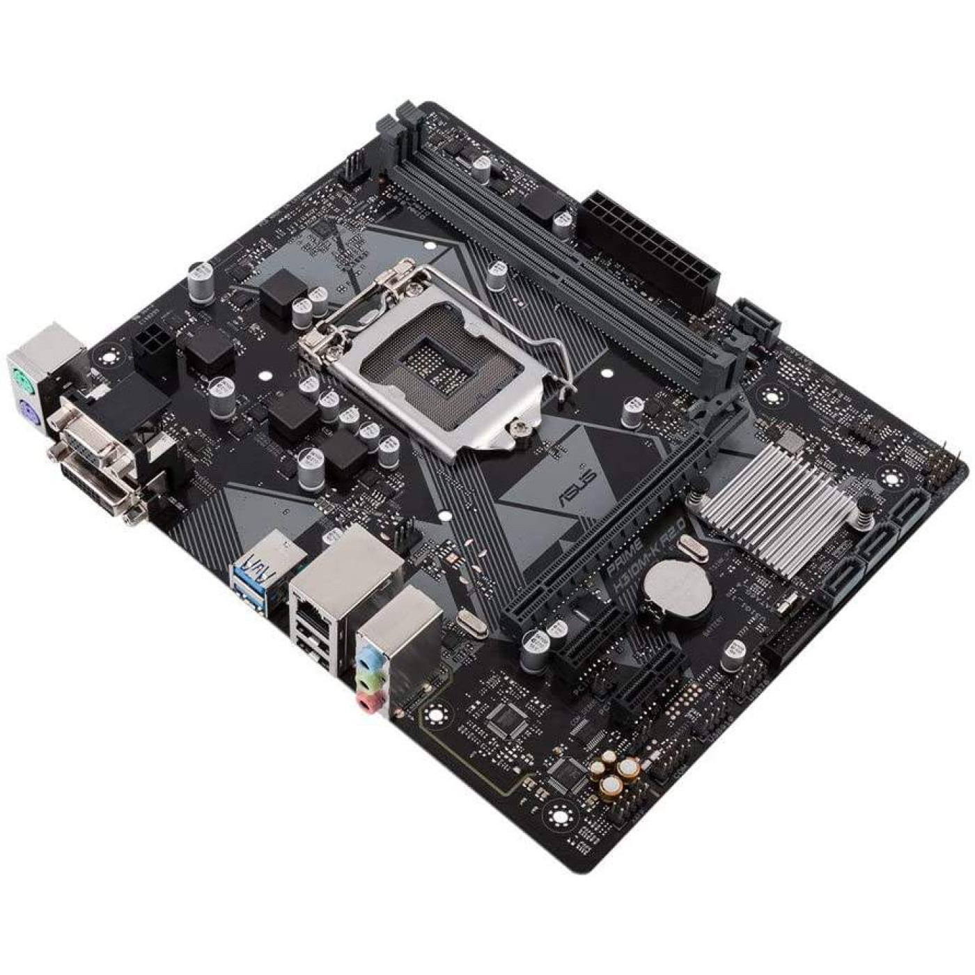 Материнська плата ASUS Prime H310M-K R2.0 (Prime H310M-K R2.0) (Socket 1151 v2, Intel H310, Micro-ATX) Б/в,U1