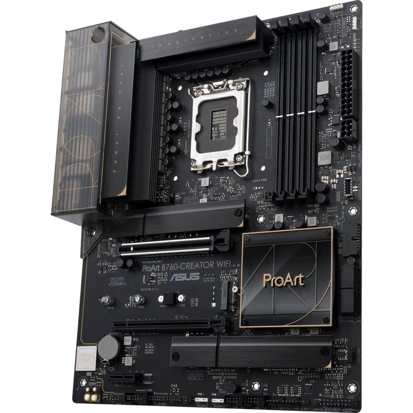 Материнська плата ASUS PROART B760-CREATOR WIFI (PROART B760-CREATOR WIFI) (Socket 1700, Intel B760, ATX)