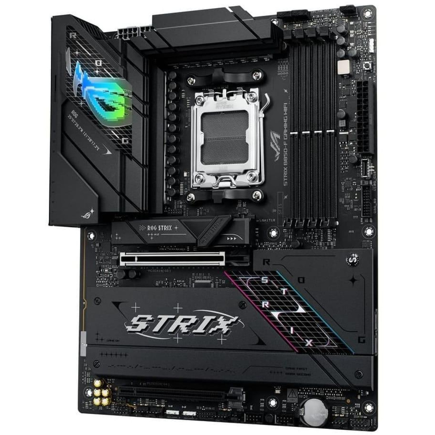 Материнская плата ASUS ROG STRIX B850-F GAMING WIFI (ROG STRIX B850-F GAMING WIFI) (Socket AM5, AMD B850, ATX) U1