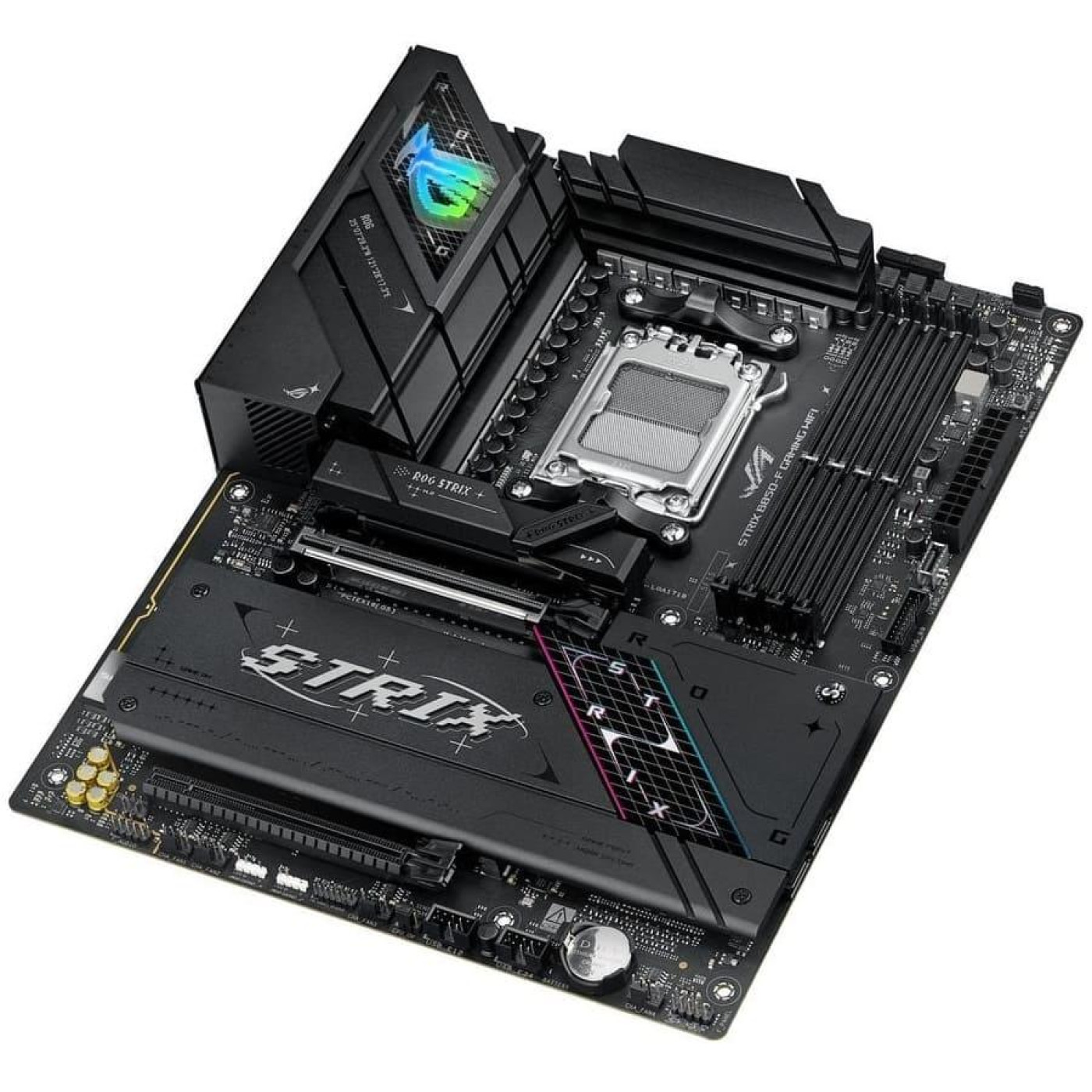 Материнская плата ASUS ROG STRIX B850-F GAMING WIFI (ROG STRIX B850-F GAMING WIFI) (Socket AM5, AMD B850, ATX) U1