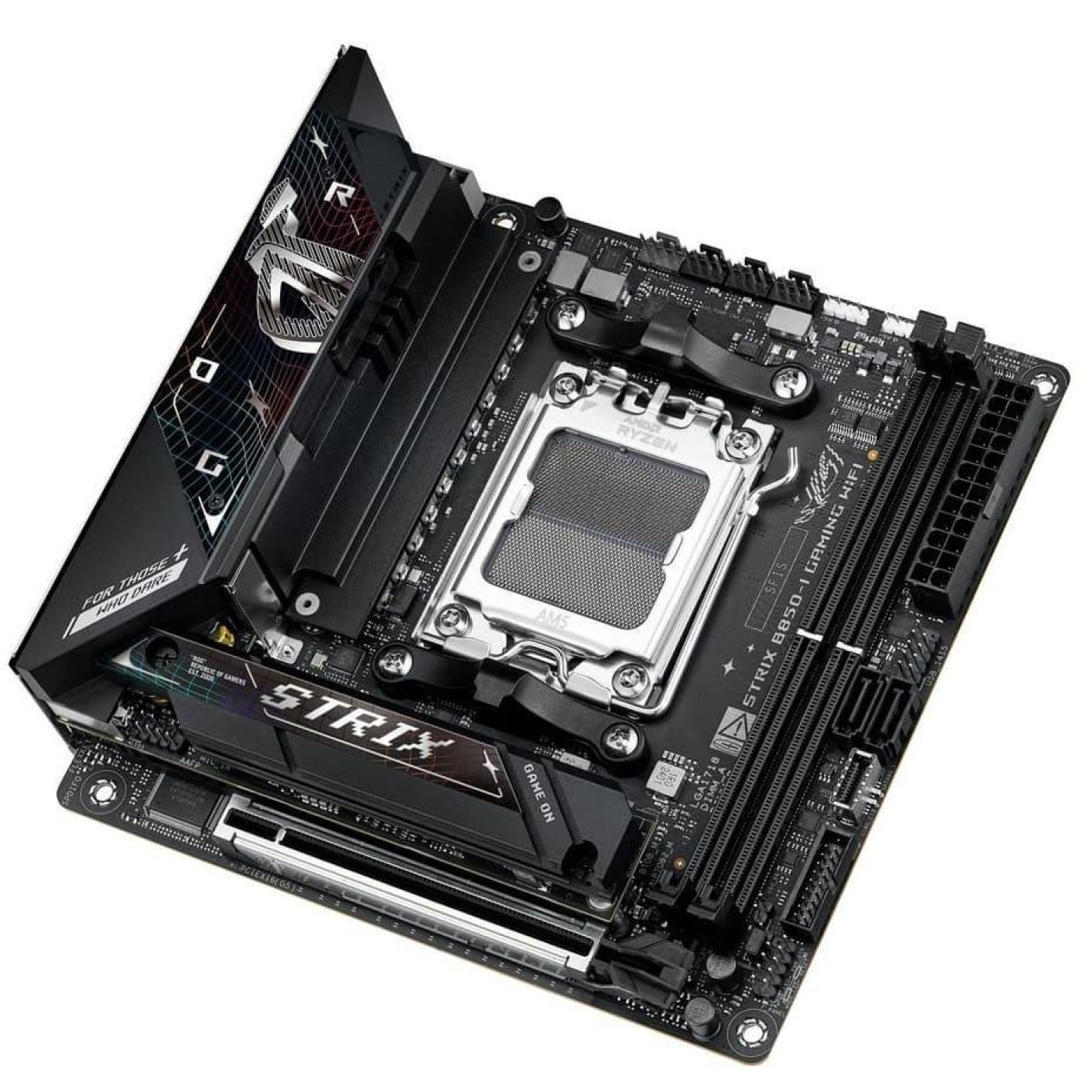 Материнська плата ASUS ROG STRIX B850-I GAMING WIFI (ROG STRIX B850-I GAMING WIFI) (Socket AM5, AMD B850, Mini-ITX)