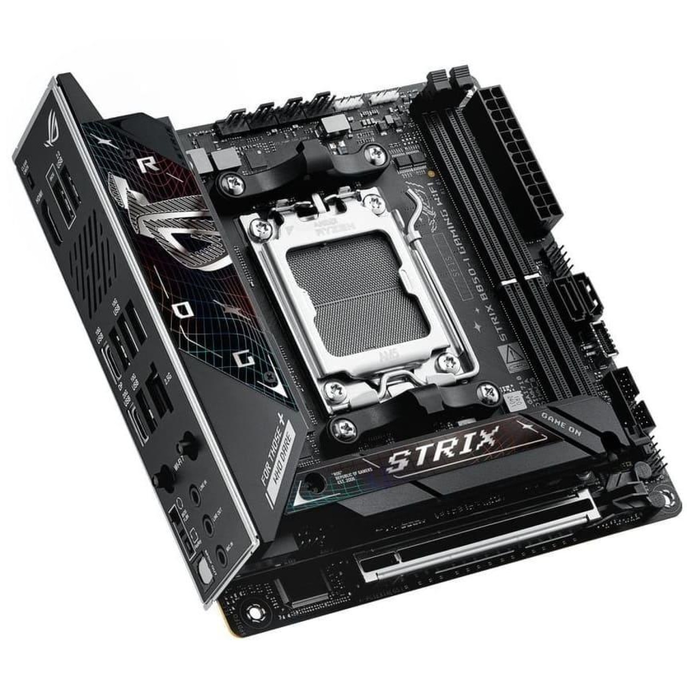 Материнська плата ASUS ROG STRIX B850-I GAMING WIFI (ROG STRIX B850-I GAMING WIFI) (Socket AM5, AMD B850, Mini-ITX)