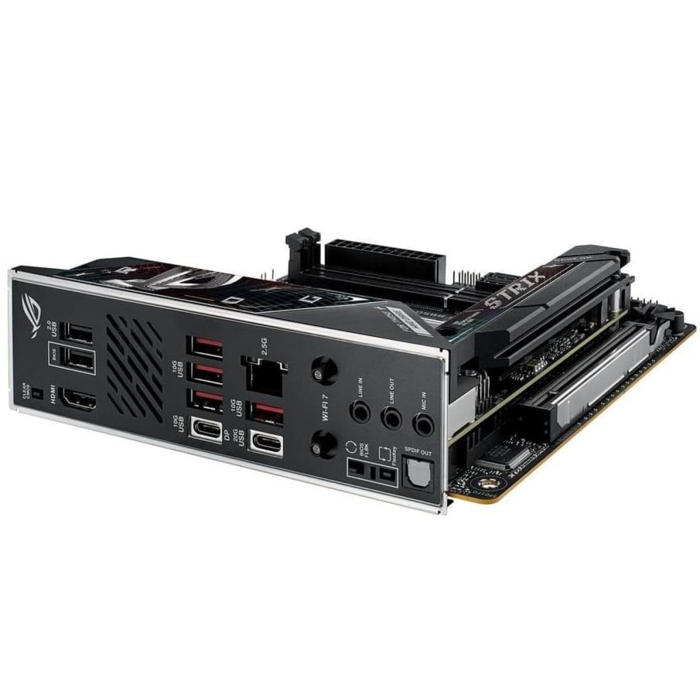 Материнська плата ASUS ROG STRIX B850-I GAMING WIFI (ROG STRIX B850-I GAMING WIFI) (Socket AM5, AMD B850, Mini-ITX)