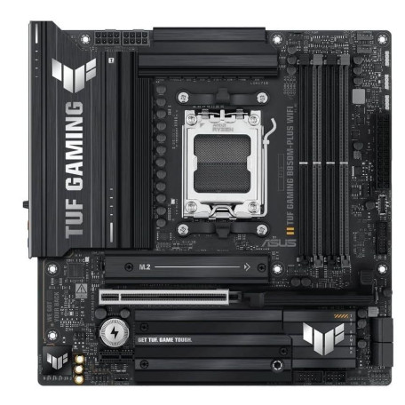Материнська плата ASUS TUF GAMING B850M-PLUS WIFI (TUF GAMING B850M-PLUS WIFI) (Socket AM5, AMD B850, Micro-ATX)