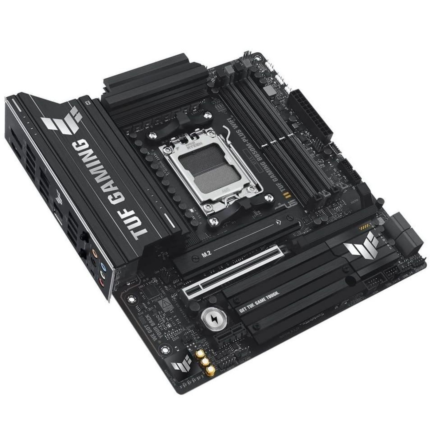 Материнська плата ASUS TUF GAMING B850M-PLUS WIFI (TUF GAMING B850M-PLUS WIFI) (Socket AM5, AMD B850, Micro-ATX) U1