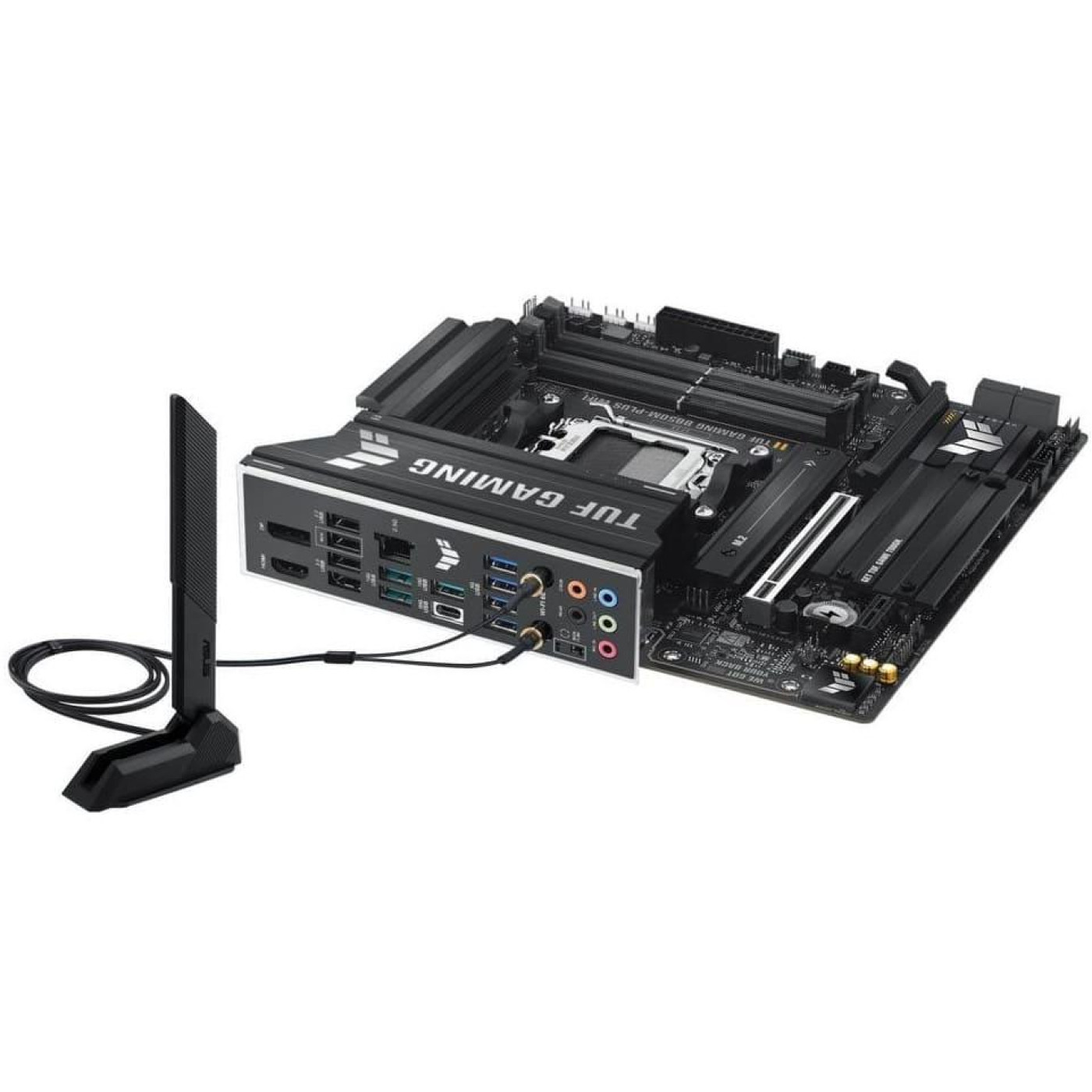 Материнська плата ASUS TUF GAMING B850M-PLUS WIFI (TUF GAMING B850M-PLUS WIFI) (Socket AM5, AMD B850, Micro-ATX) U1