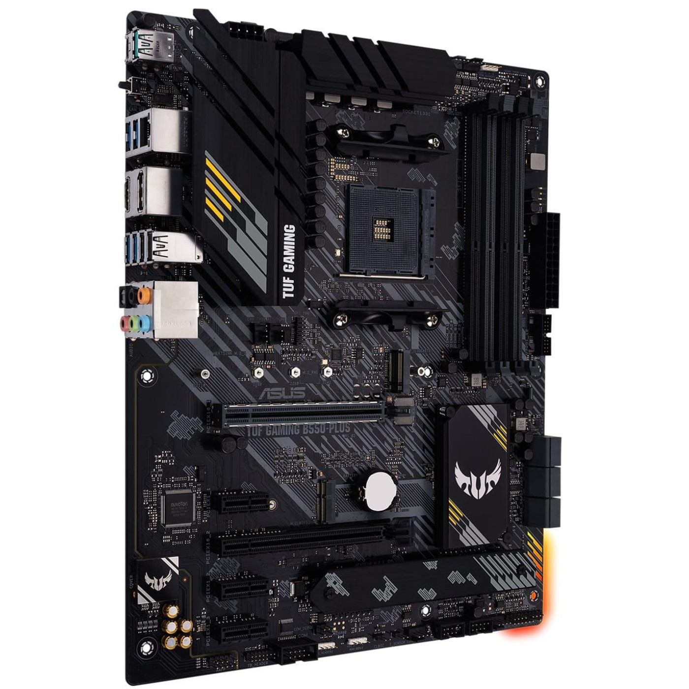 Материнська плата ASUS TUF Gaming B550-Plus (TUF Gaming B550-Plus) (Socket AM4, AMD B550, ATX) Б/в
