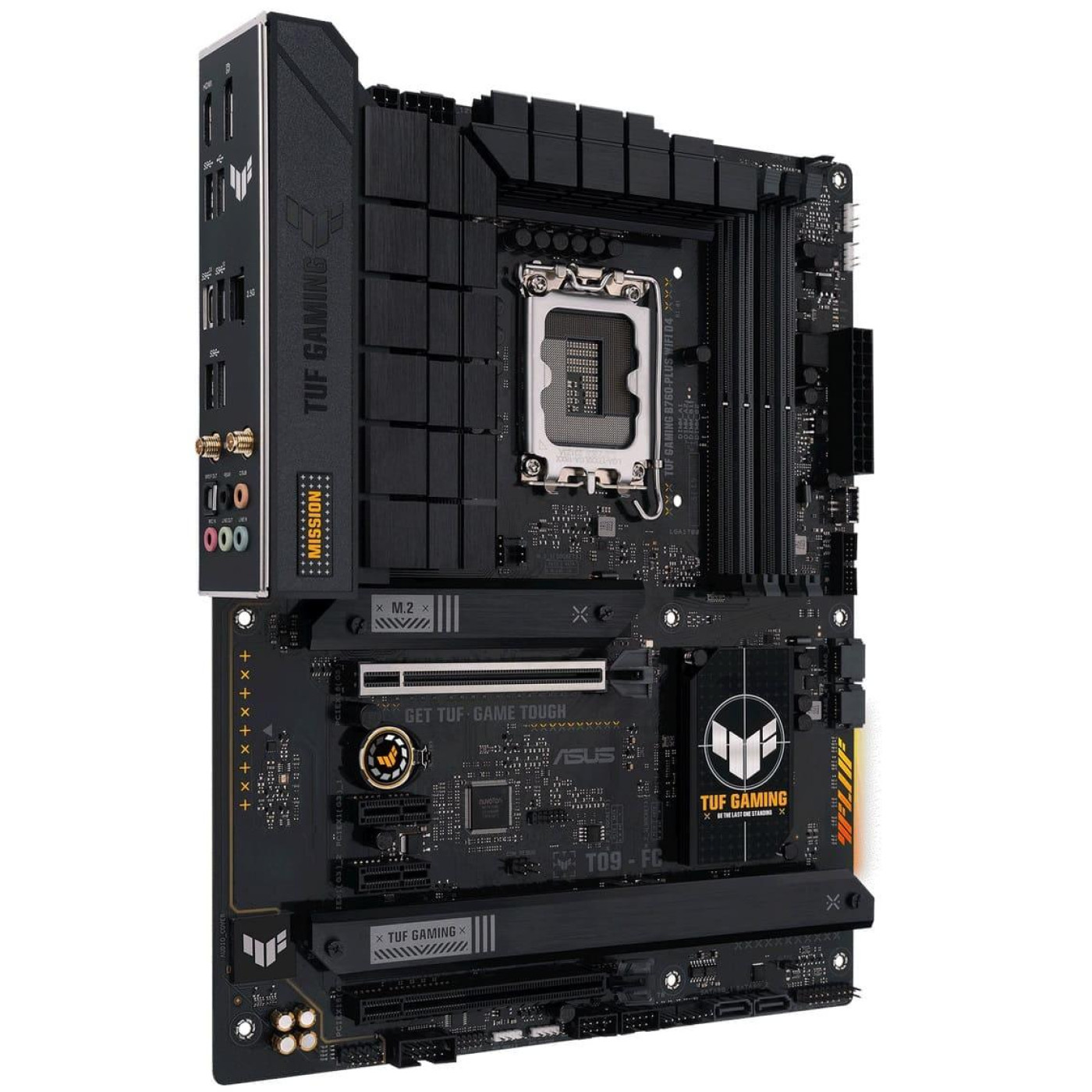 Материнська плата ASUS TUF GAMING B760-PLUS WIFI D4 (TUF GAMING B760-PLUS WIFI D4) (Socket 1700, Intel B760, ATX)
