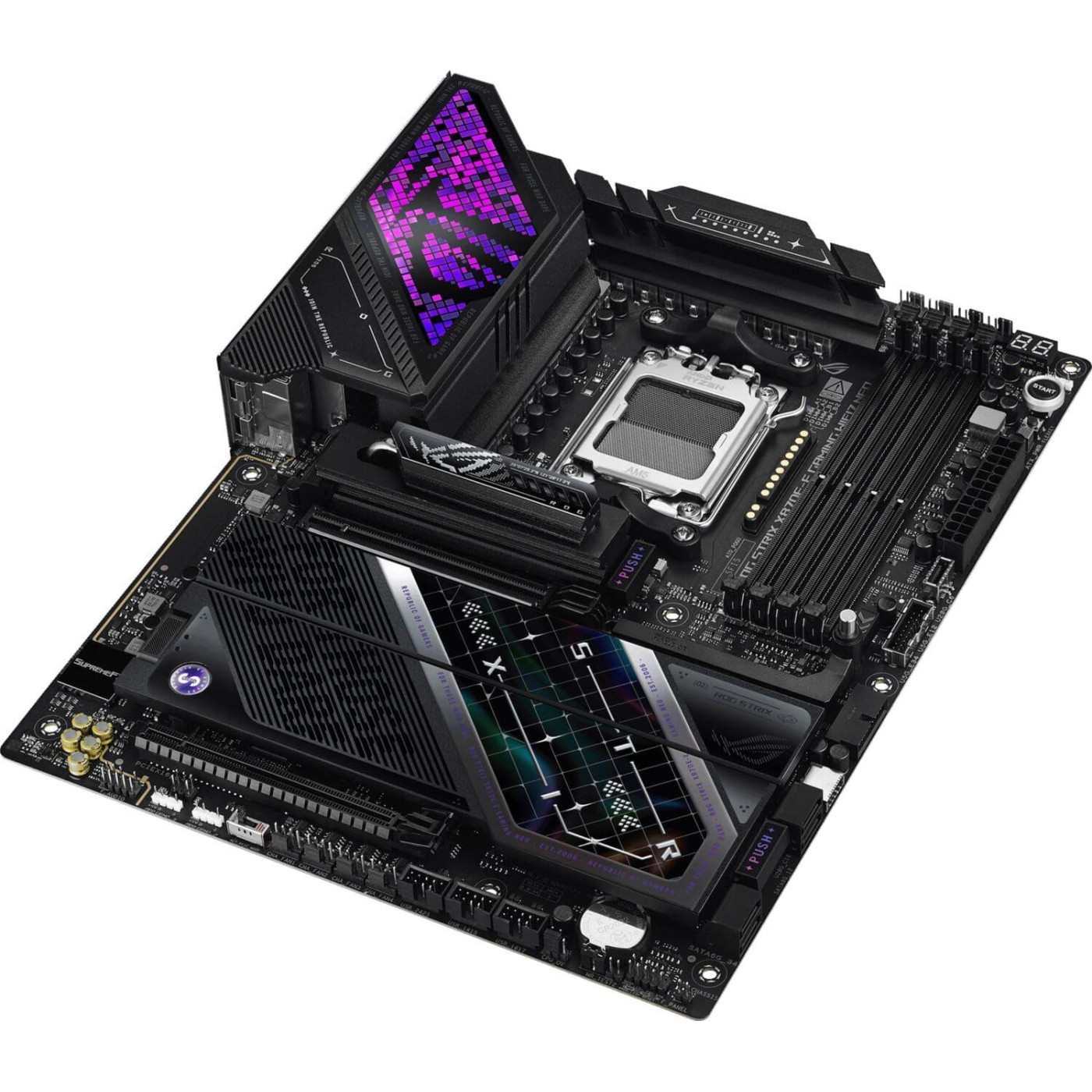 Материнская плата ASUS ROG STRIX X870E-E GAMING WIFI7 NEO (ROG STRIX X870E-E GAMING WIFI7 NEO) (Socket AM5, AMD X870E, ATX)
