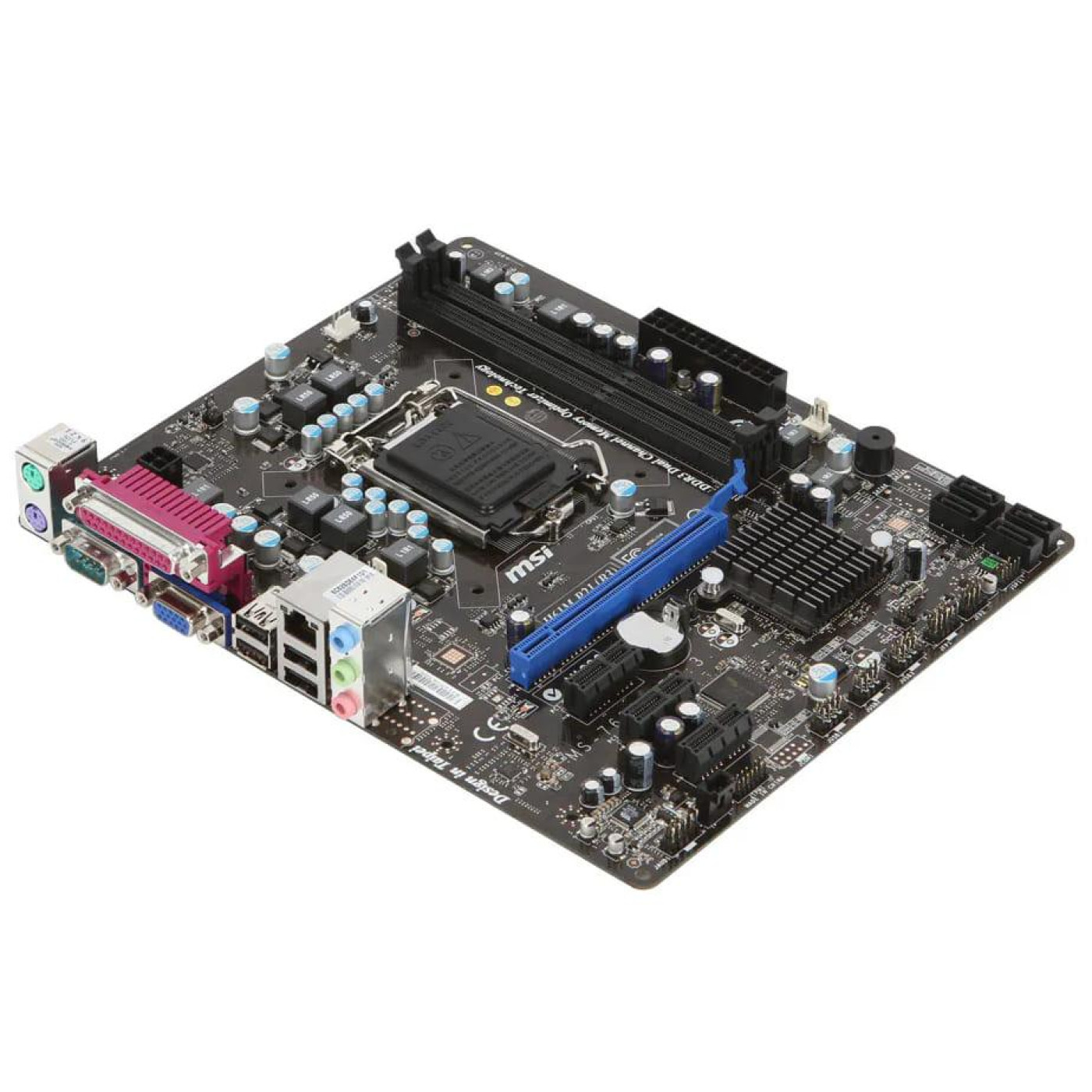 Материнська плата MSI H61M-P21 (B3) ( (Socket 1155, Intel H61, Micro-ATX) Б/в