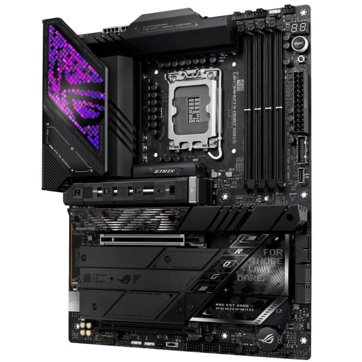 Материнська плата ASUS ROG STRIX Z890-E GAMING WIFI (ROG STRIX Z890-E GAMING WIFI) (Socket 1851, Intel Z890, ATX)