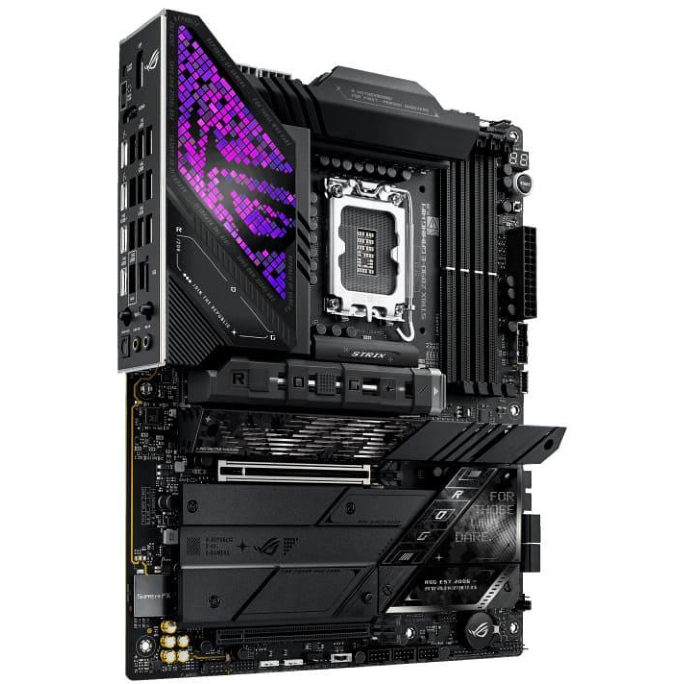 Материнська плата ASUS ROG STRIX Z890-E GAMING WIFI (ROG STRIX Z890-E GAMING WIFI) (Socket 1851, Intel Z890, ATX)