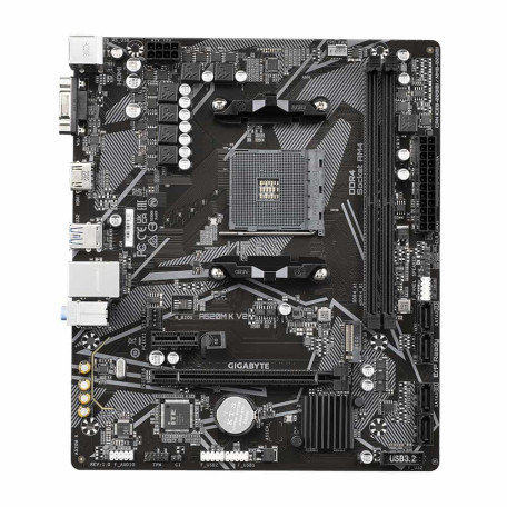 Материнська плата GIGABYTE A520M K V2 (A520M K V2) (Socket AM4, AMD A520, Micro-ATX)