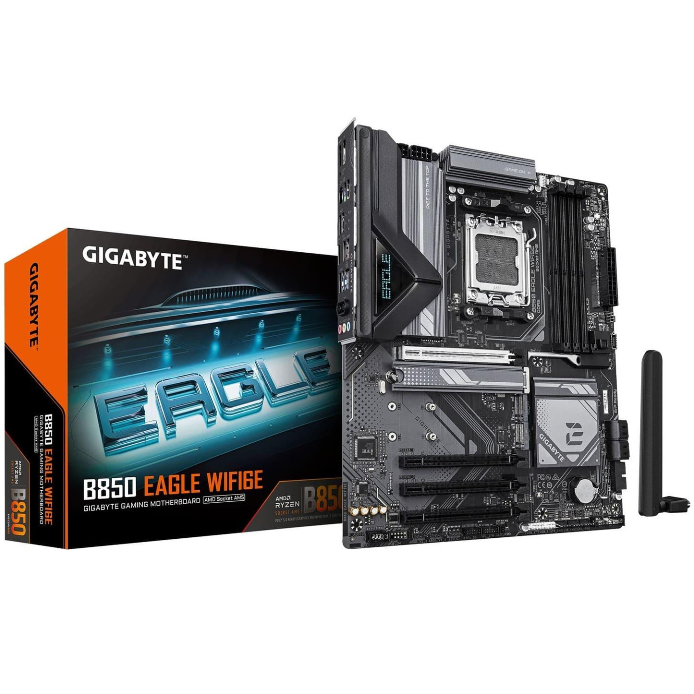 Материнская плата Gigabyte B850 GAMING X WIFI6E (B850 GAMING X WIFI6E) (Socket AM5, AMD B850, Micro-ATX)