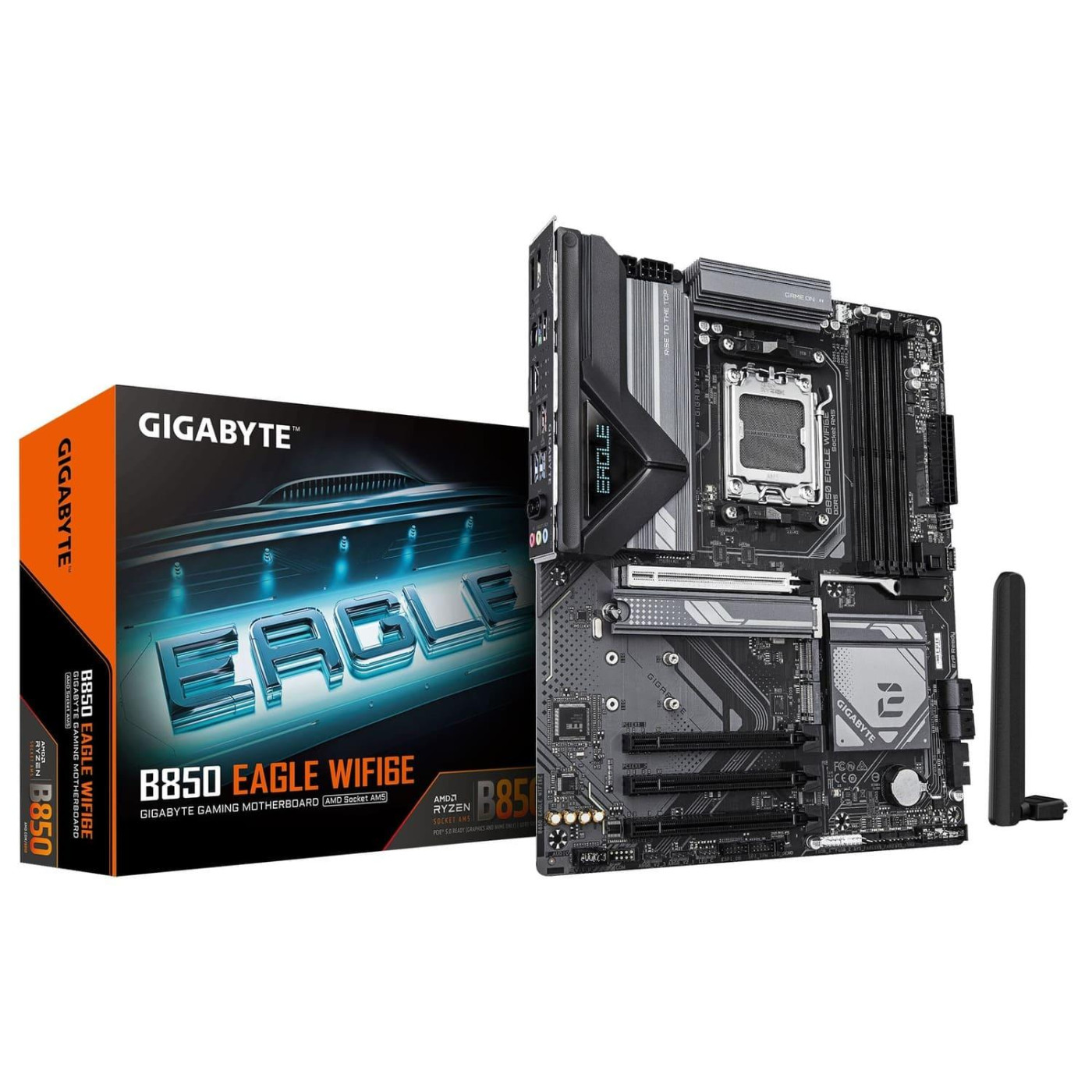 Материнская плата Gigabyte B850 EAGLE WIFI6E (B850 EAGLE WIFI6E) (Socket AM5, AMD B850, ATX) Б/у
