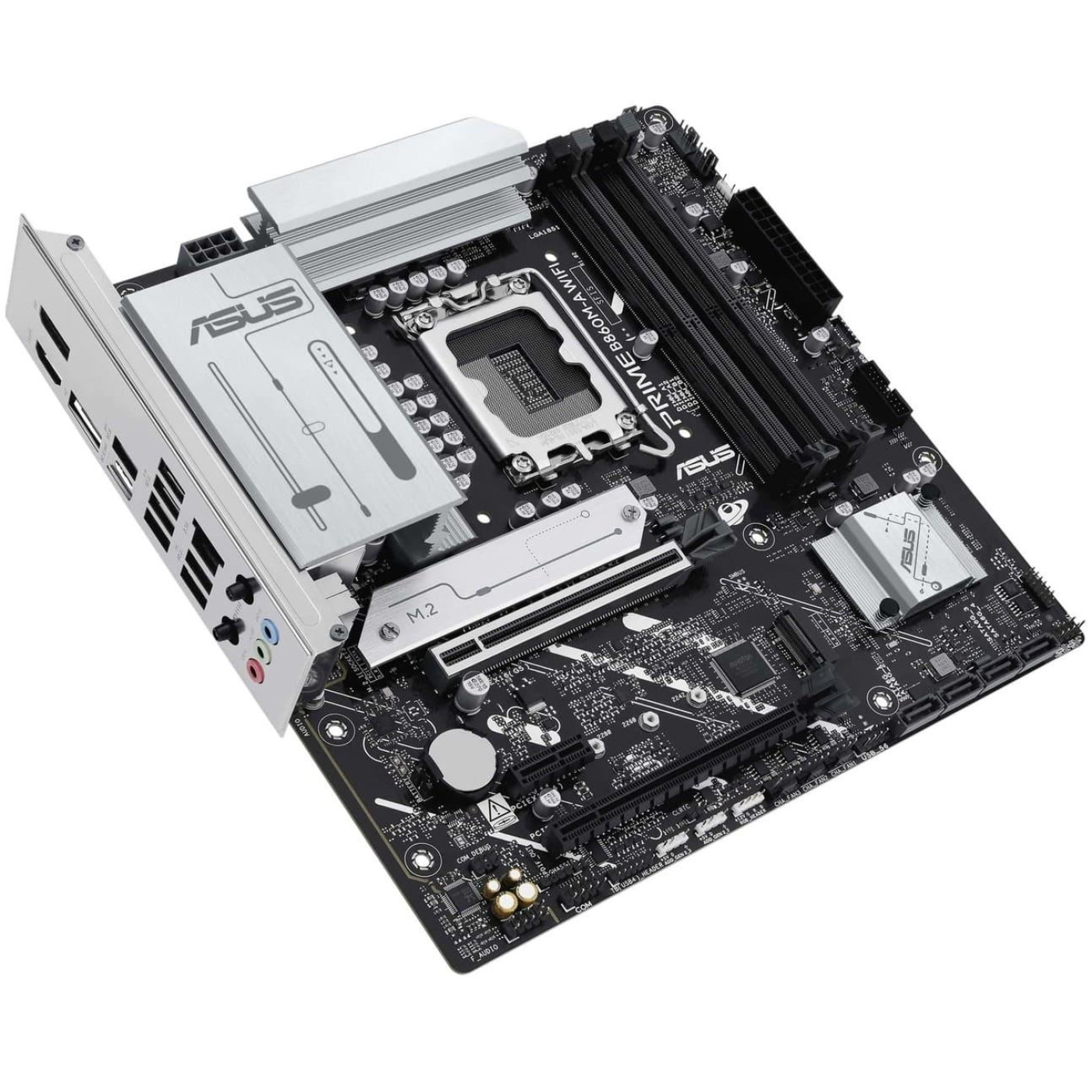 Материнская плата ASUS PRIME B860M-A WIFI (PRIME B860M-A WIFI) (Socket 1851, Intel B860, Micro-ATX)
