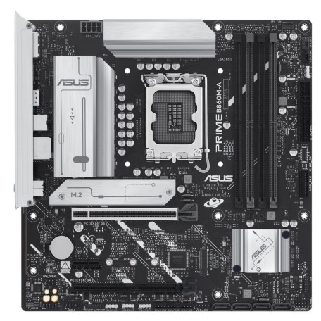 Материнська плата ASUS PRIME B860M-A-CSM (PRIME B860M-A-CSM) (Socket 1851, Intel B860, Micro-ATX)