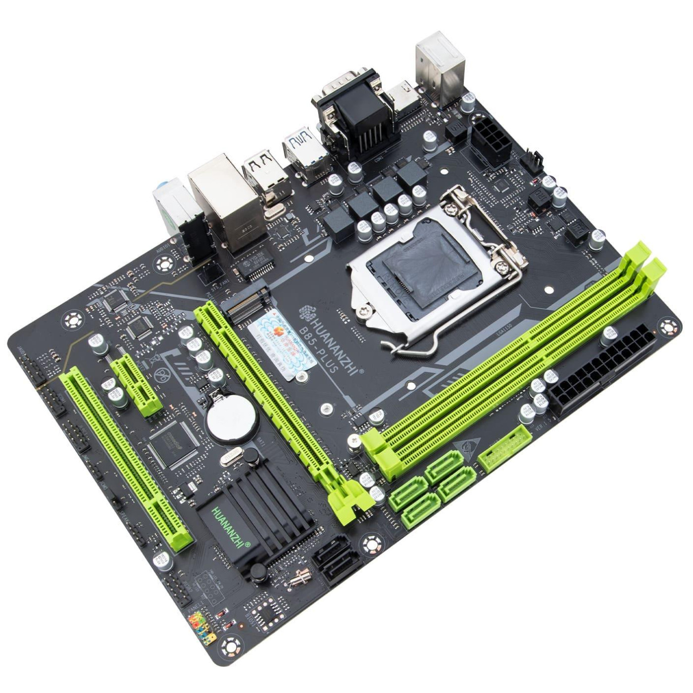 Материнська плата Huananzhi B85 PLUS (B85 PLUS) (Socket 1150, Intel B85, Micro-ATX)