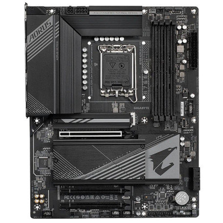 Материнська плата Gigabyte B760 AORUS ELITE (B760 AORUS ELITE) (Socket 1700, Intel B760, ATX) Б/в