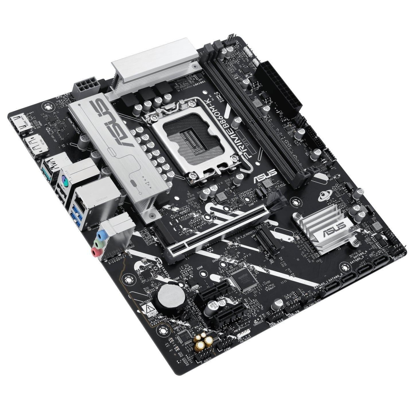 Материнская плата ASUS PRIME B860M-K (PRIME B860M-K) (Socket 1851, Intel B860, Micro-ATX)