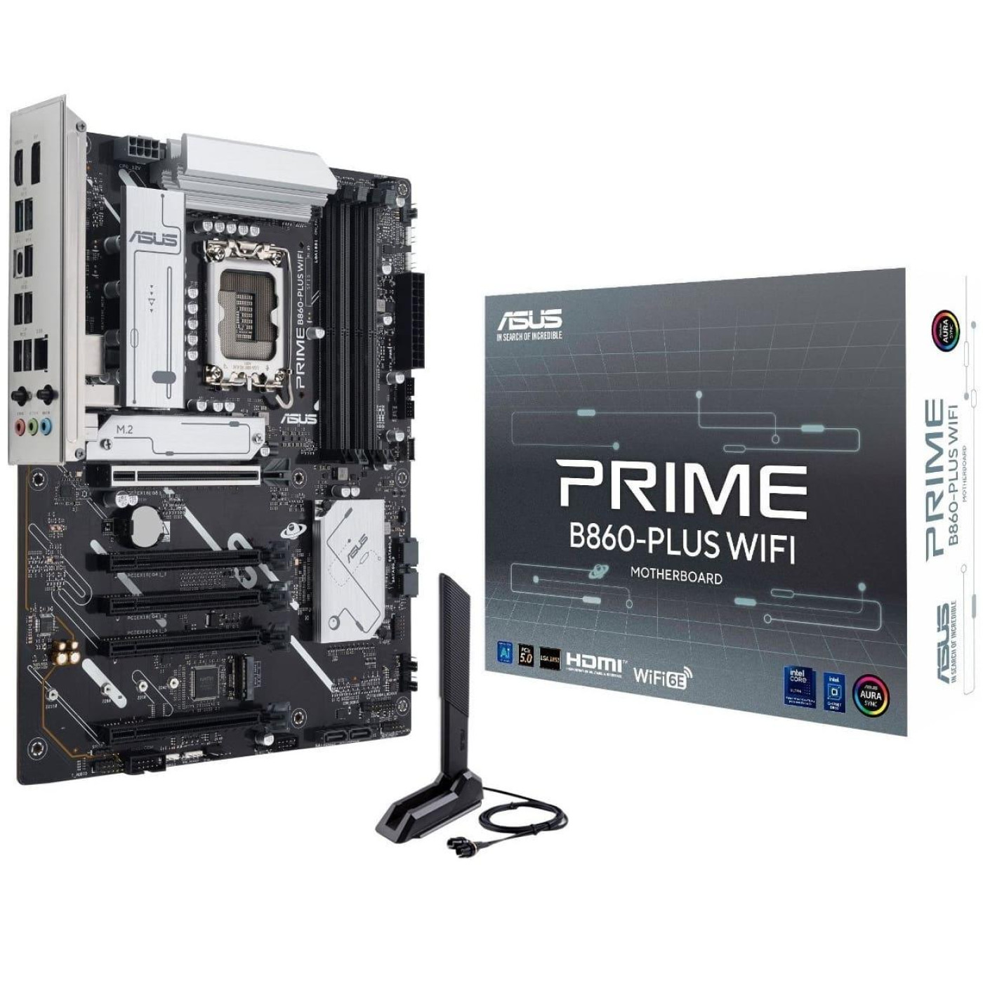 Материнская плата ASUS PRIME B860-PLUS WIFI (PRIME B860-PLUS WIFI) (Socket 1851, Intel B860, ATX)