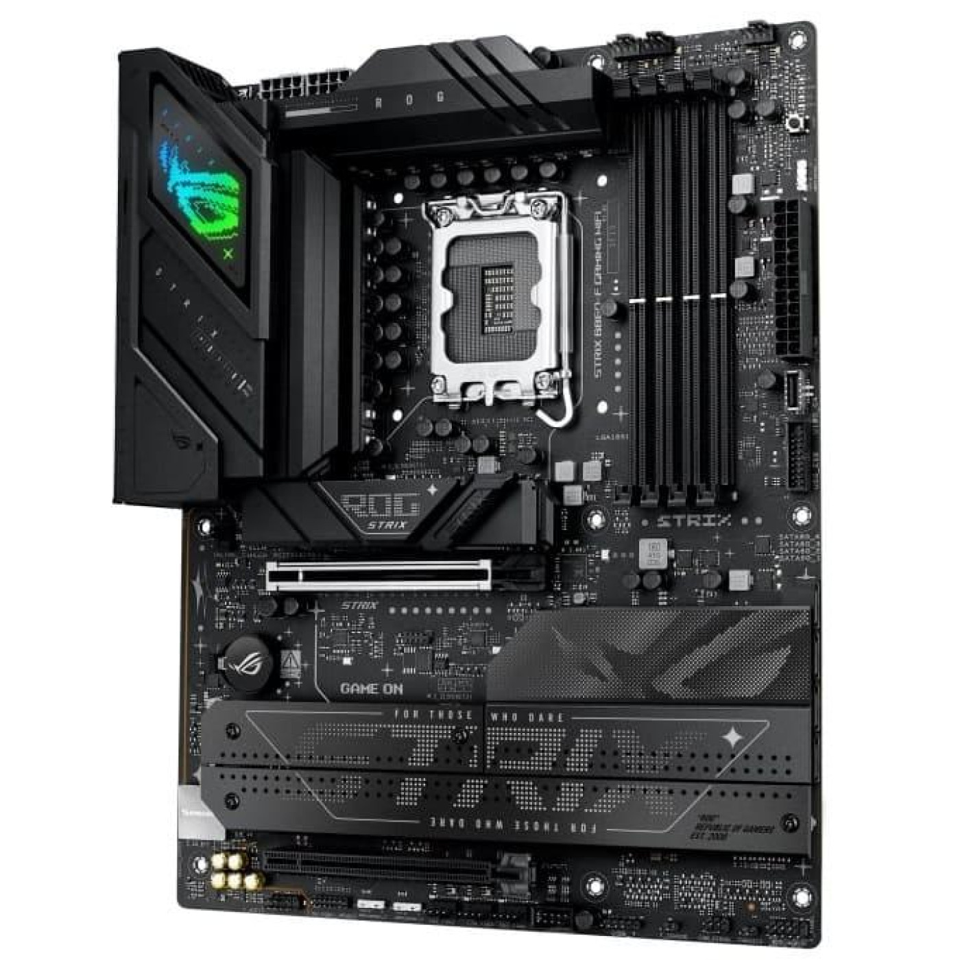 Материнская плата ASUS ROG STRIX B860-F GAMING WIFI (ROG STRIX B860-F GAMING WIFI) (Socket 1851, Intel B860, ATX)