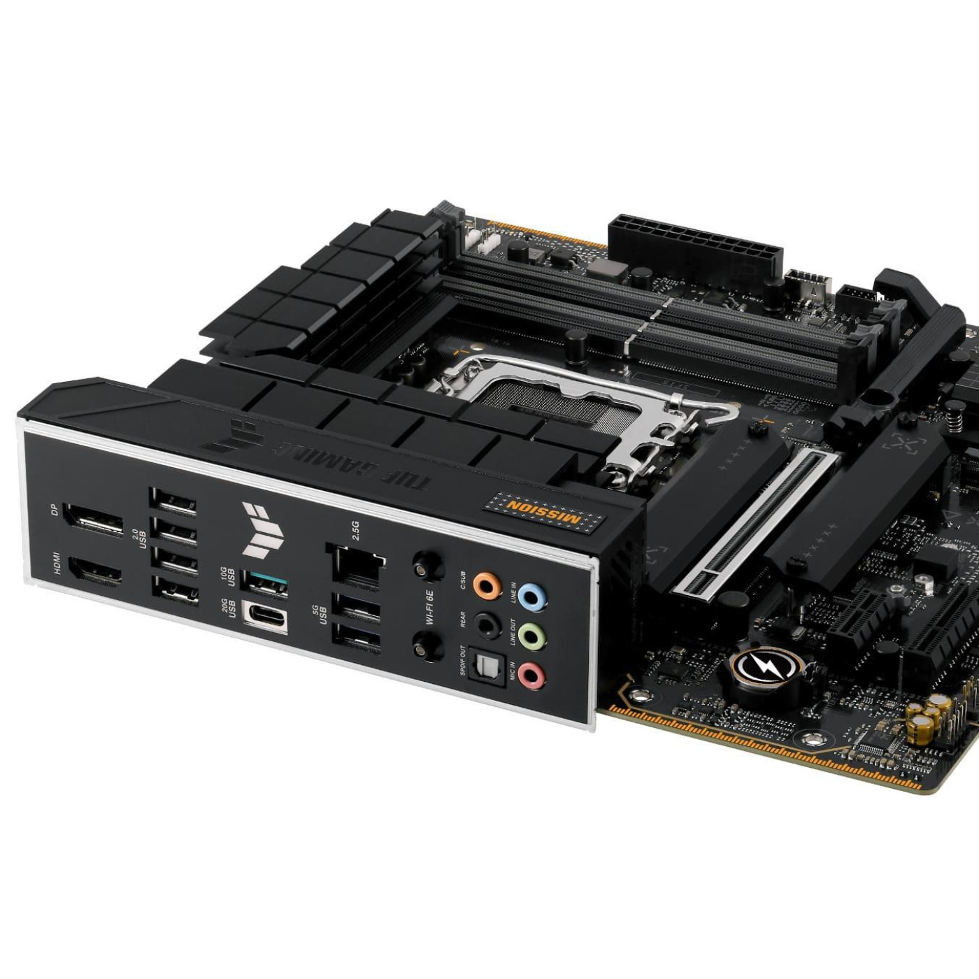 Материнская плата ASUS TUF GAMING B760M-PLUS WIFI II (TUF GAMING B760M-PLUS WIFI II) (Socket 1700, Intel B760, Micro-ATX) U1