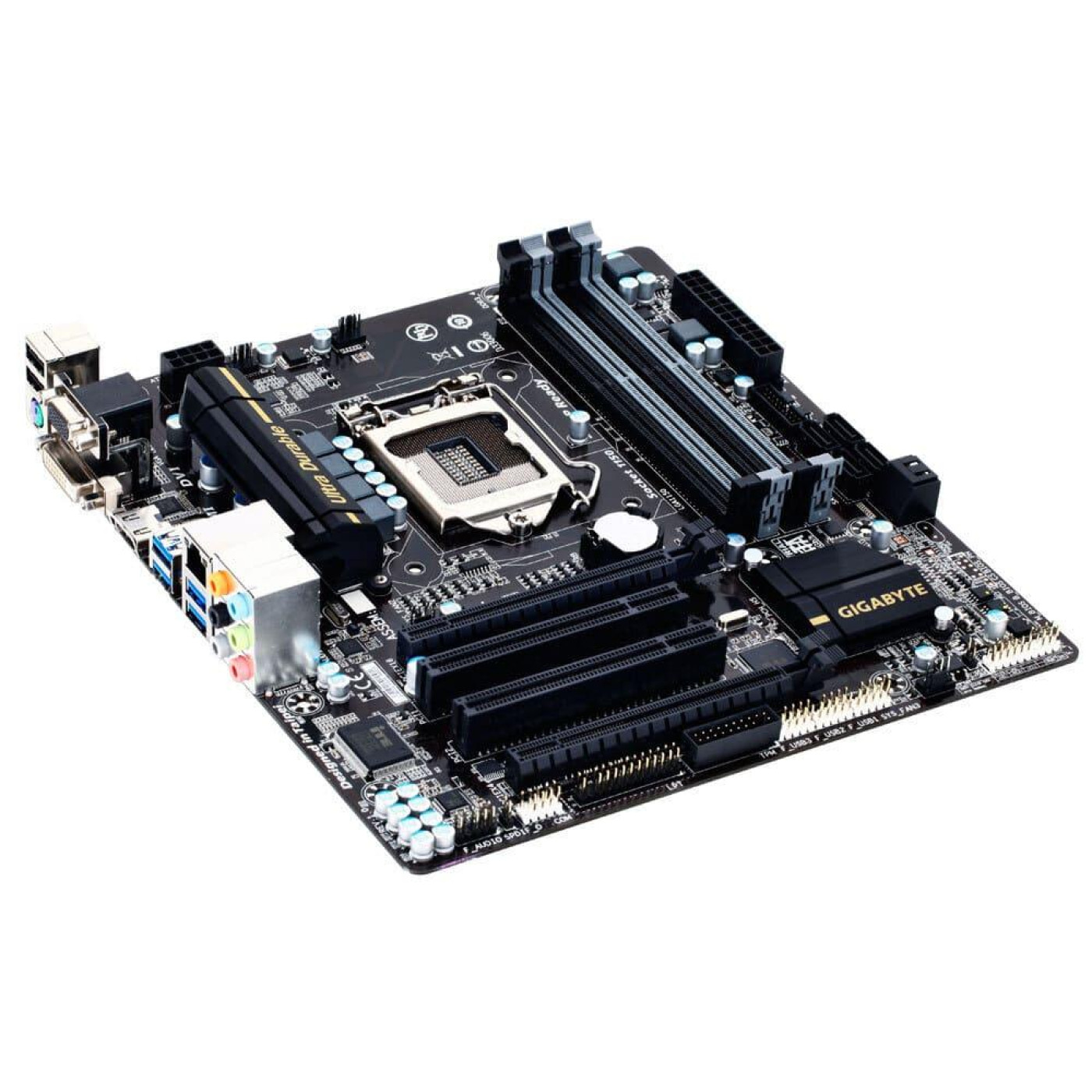 Материнська плата Gigabyte GA-H87M-D3H (GA-H87M-D3H) (Socket 1150, Intel H87, Micro-ATX) Б/в