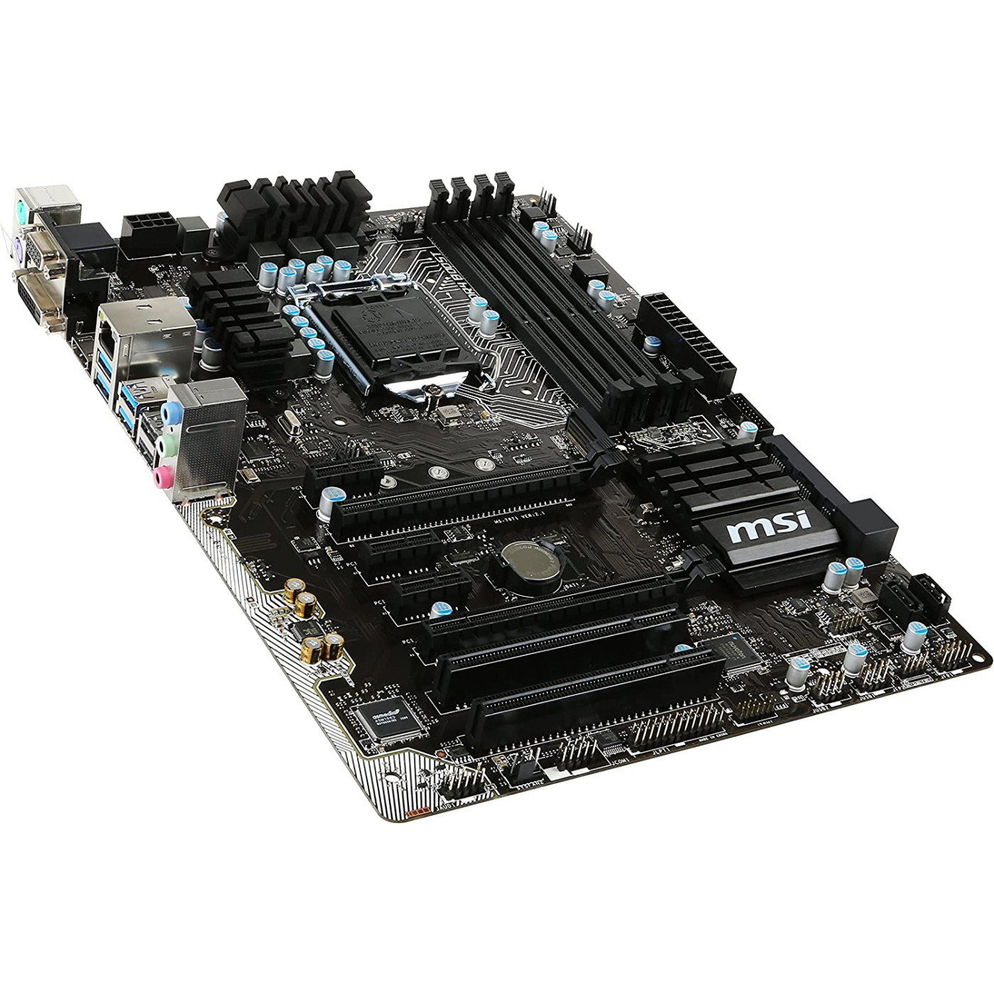 Материнская плата MSI B150 PC Mate (B150 PC Mate) (Socket 1151, Intel B150, ATX) Б/у,U1